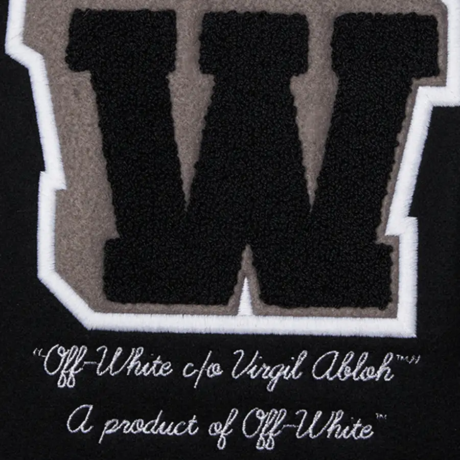 OFF-WHITE VARSITY JACKET