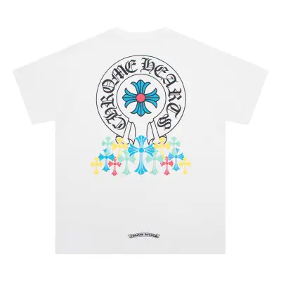 CHROME HEARTS BLACK WHITE T-SHIRT-2