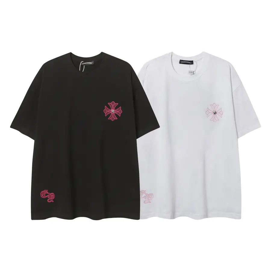 CHROME HEARTS BLACK WHITE T-SHIRT