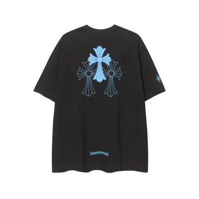 CHROME HEARTS BLACK WHITE T-SHIRT-7