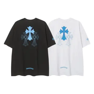 CHROME HEARTS BLACK WHITE T-SHIRT-7