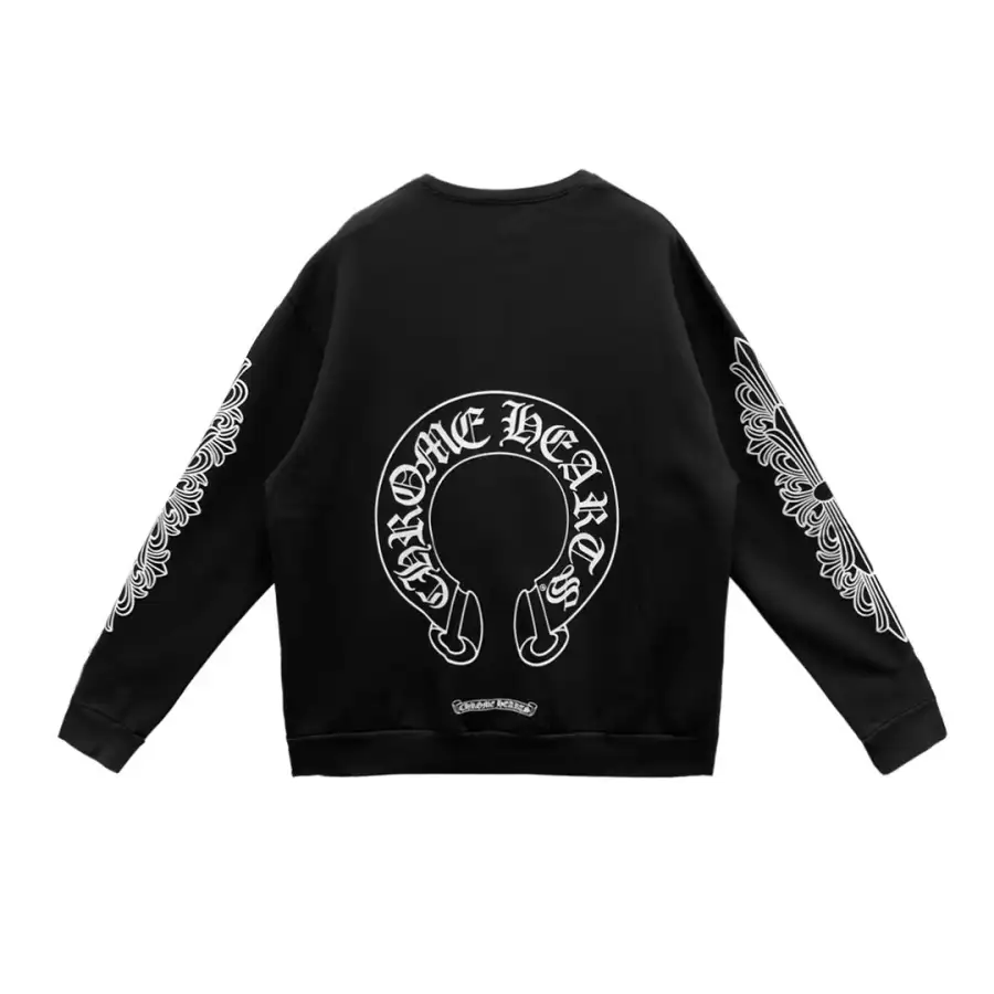 CHROME HEARTS BLACK WHITE SWEATSHIRT-1