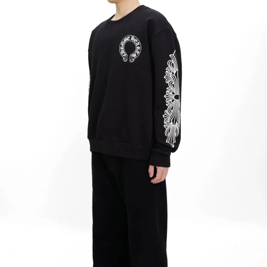 CHROME HEARTS BLACK WHITE SWEATSHIRT-1
