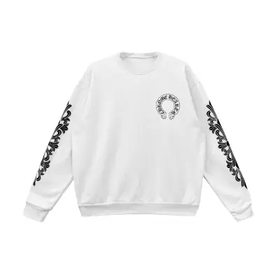 CHROME HEARTS BLACK WHITE SWEATSHIRT-1