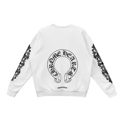 CHROME HEARTS BLACK WHITE SWEATSHIRT-1