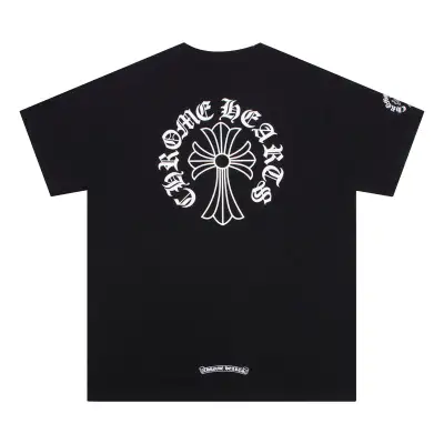 CHROME HEARTS BLACK WHITE T-SHIRT-1