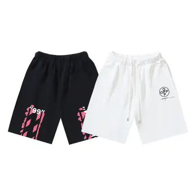 OFF-WHITE Black and White Short