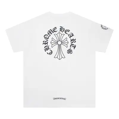CHROME HEARTS BLACK WHITE T-SHIRT-1