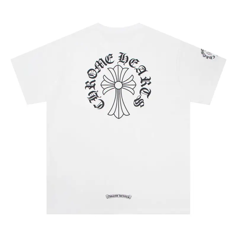 CHROME HEARTS BLACK WHITE T-SHIRT-1