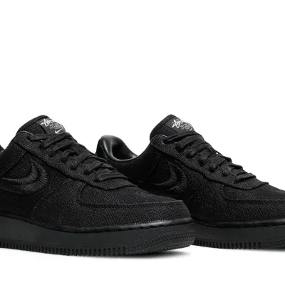Stussy x Nike Air Force 1 Low ‘Triple Black’ CZ9084-001