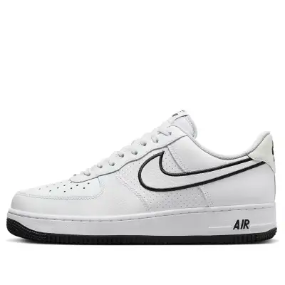 Nike Air Force 1 ’07 ‘Embroidered Swoosh – White Black’