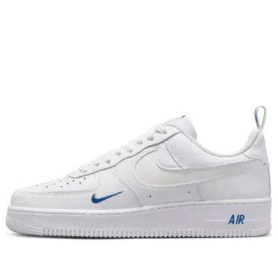 Nike Air Force 1 Low Cut Out ‘Reflective Swoosh White Blue’