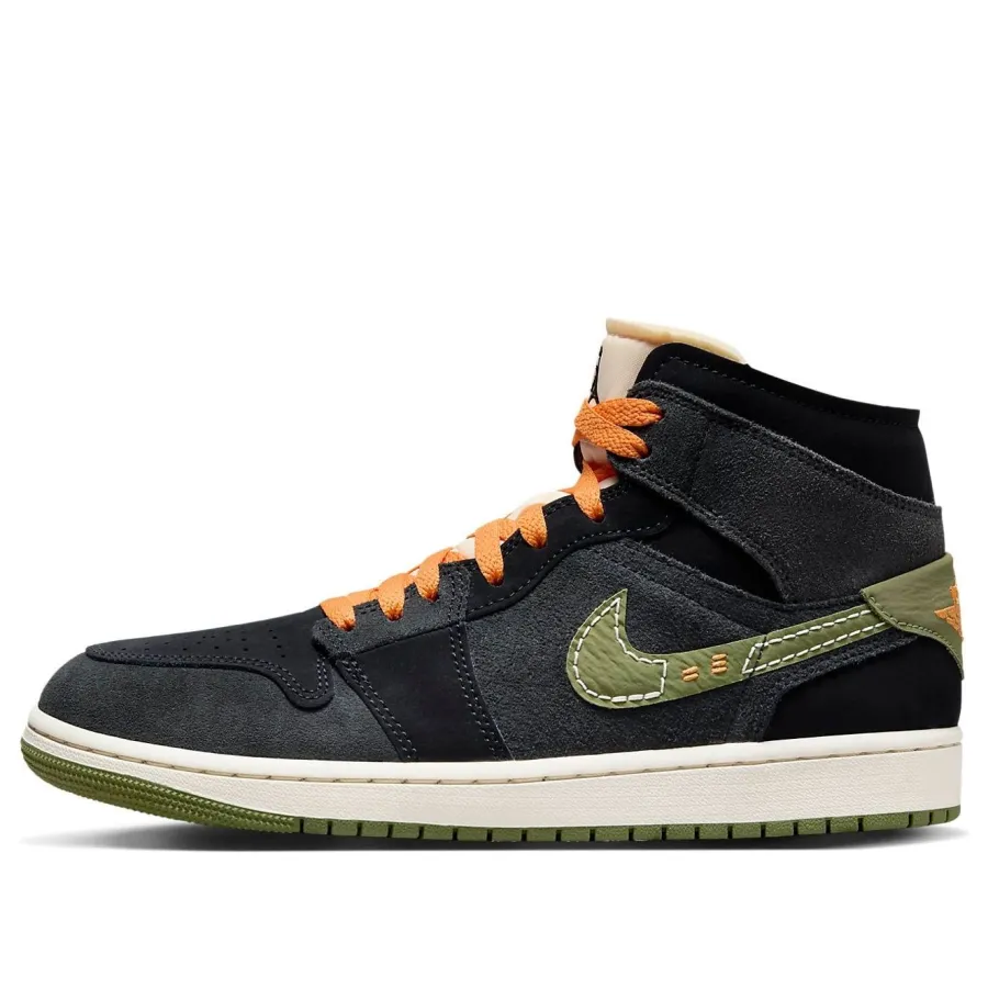Air Jordan 1 Mid SE Craft ‘Anthracite Light Olive’