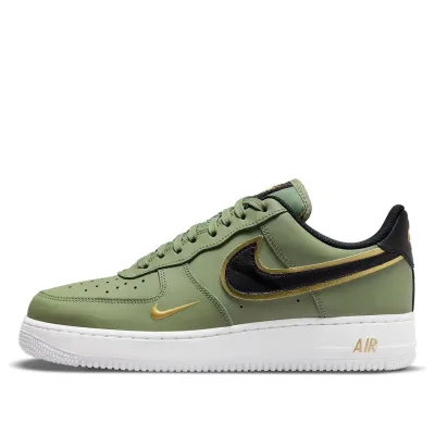 Nike Air Force 1 ’07 LV8 ‘Metallic Swoosh Pack – Oil Green’