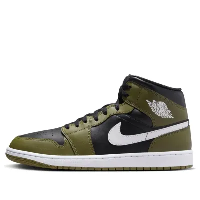 Air Jordan 1 Mid ‘Black Medium Olive’