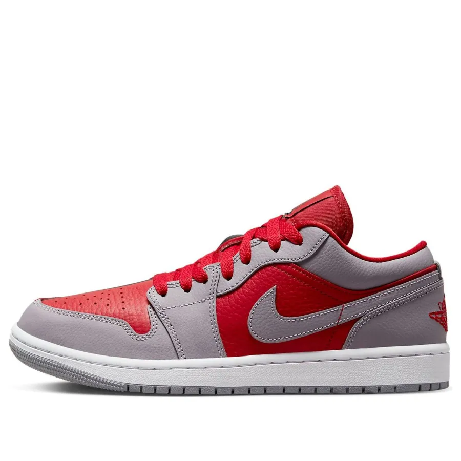 Air Jordan 1 Low SE ‘Split – Gym Red Cement Grey’