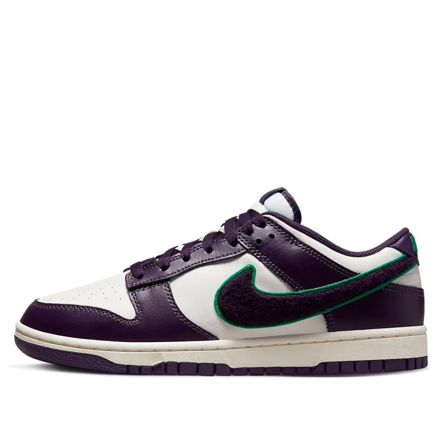 Nike Dunk Low ‘Chenille Swoosh – Grand Purple’