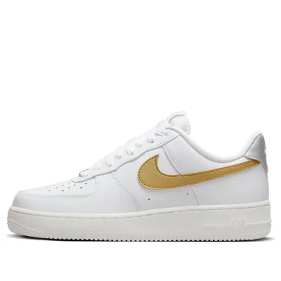Nike Air Force 1 ’07 ‘White Metallic Gold’