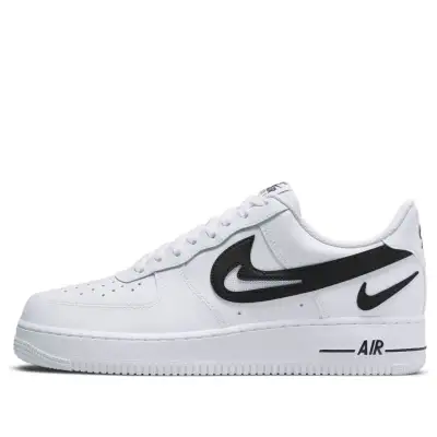Nike Air Force 1 ’07 ‘Cut Out Swoosh – White Black’