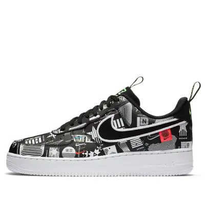 Nike Air Force 1 ’07 LX ‘Worldwide Pack – Black’
