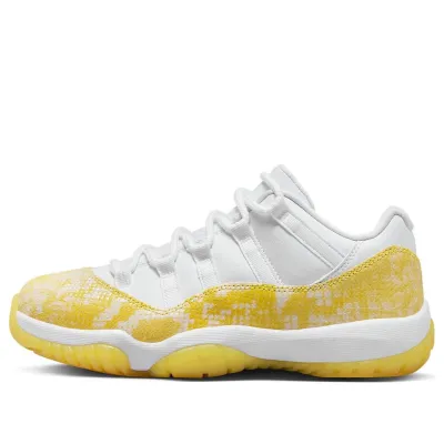 Air Jordan 11 Retro Low ‘Yellow Snakeskin’