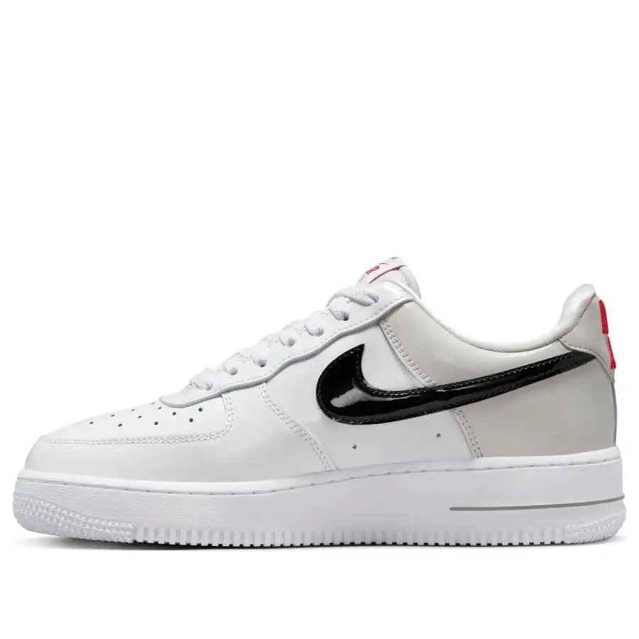 Nike Air Force 1 ’07 Essential ‘White Iron Ore Patent’
