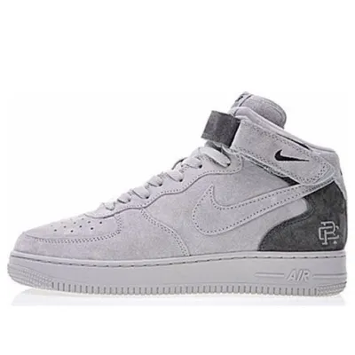 Nike x Reigning Champ Air Force 1 Mid ‘Grey Black’