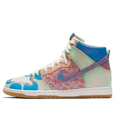 Nike x Thomas Campbell SB Dunk High ‘What The’