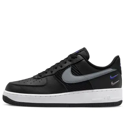 Nike Air Force 1 Low ’07 ‘Double Swoosh Black Racer Blue’
