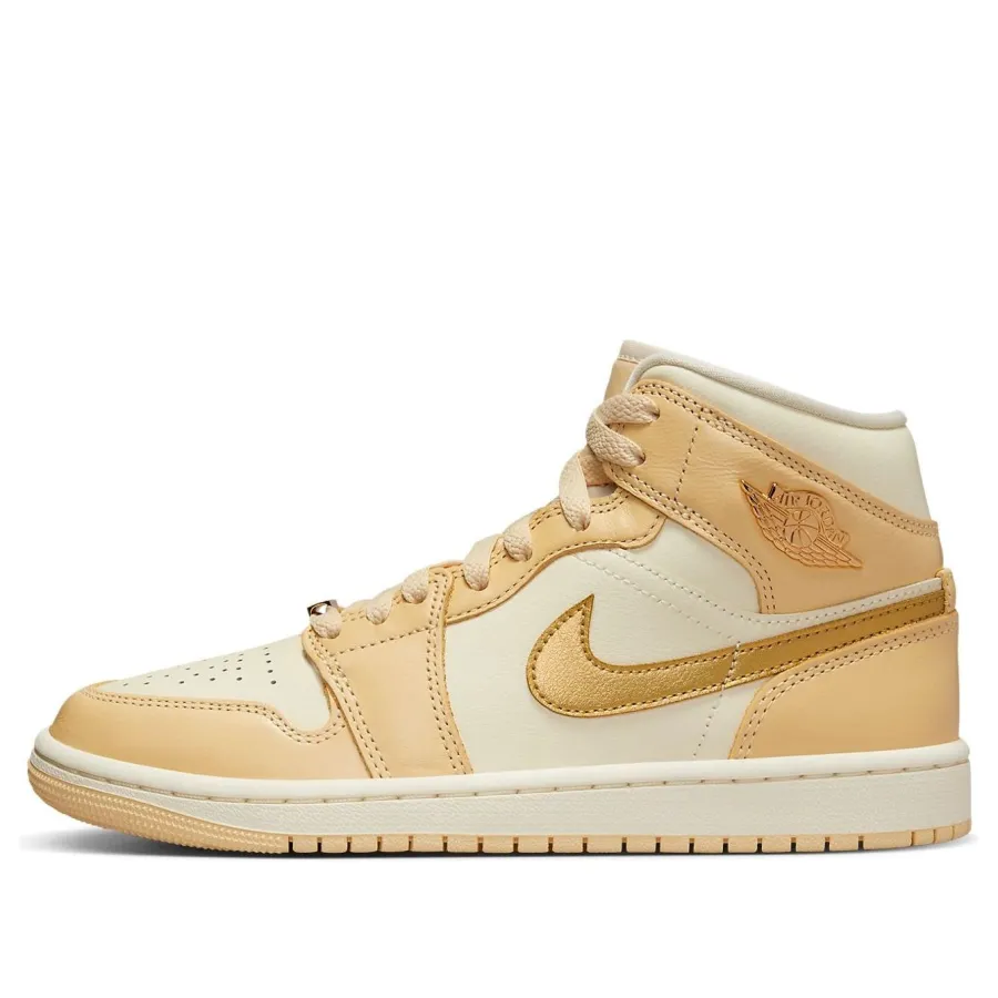Air Jordan 1 Mid ‘Pale Vanilla Gold’