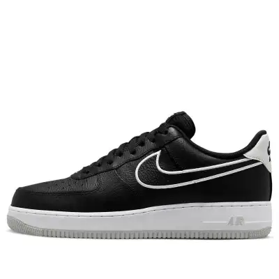 Nike Air Force 1 ’07 ‘Embroidered Swoosh – Black’