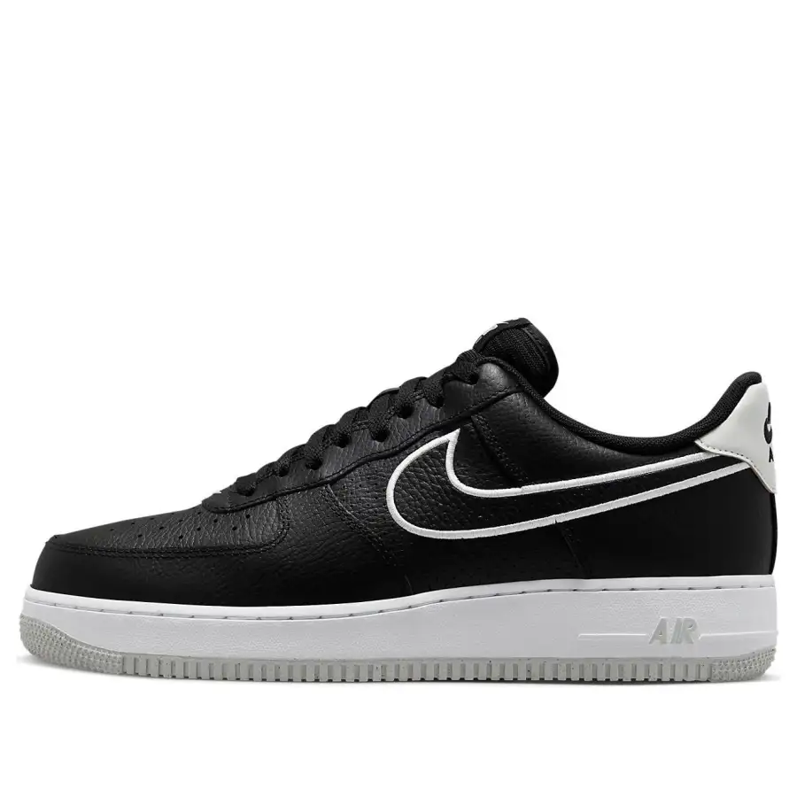 Nike Air Force 1 ’07 ‘Embroidered Swoosh – Black’