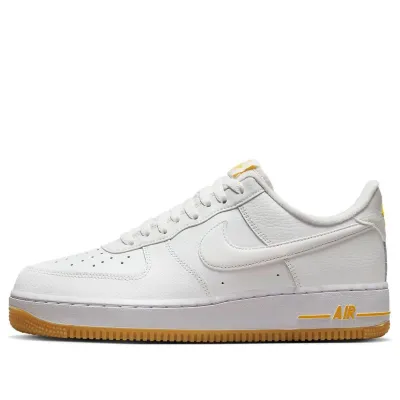 Nike Air Force 1 Low ’07 ‘White University Gold Gum’