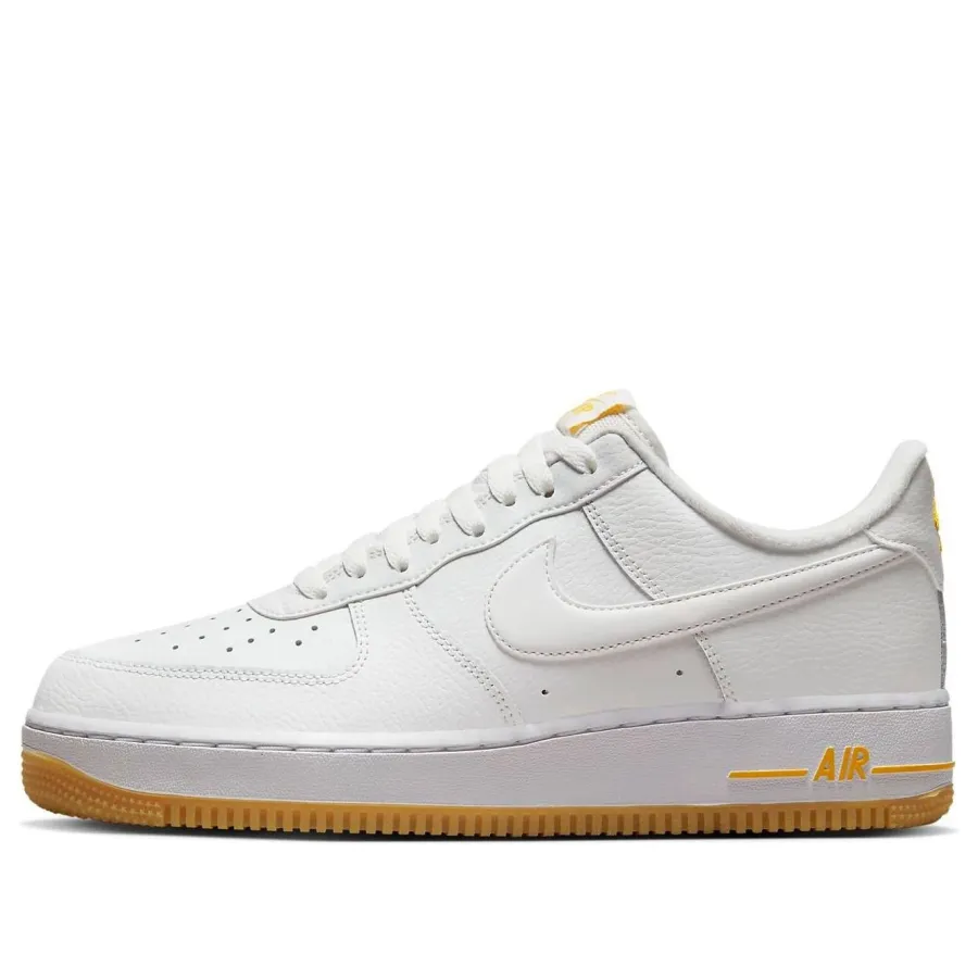 Nike Air Force 1 Low ’07 ‘White University Gold Gum’