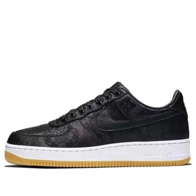 Nike x Fragment Design x CLOT Air Force 1 ‘Black Silk’