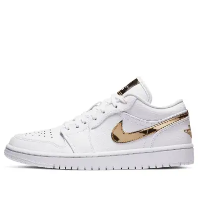 Air Jordan 1 Retro Low ‘White Metallic Gold’