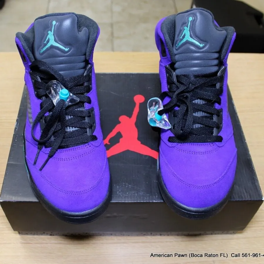 Air Jordan 5 Retro ‘Alternate Grape’ photo review