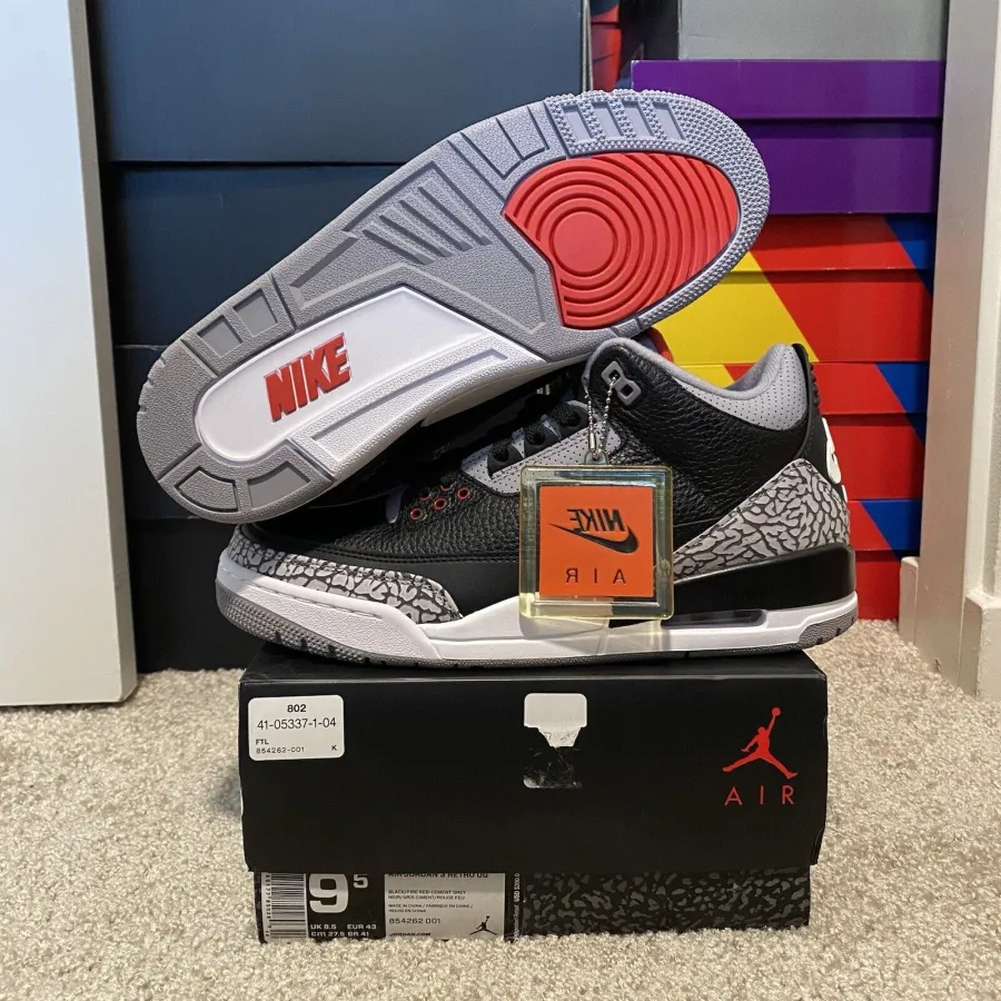 Air Jordan 3 Retro OG ‘Black Cement’ photo review