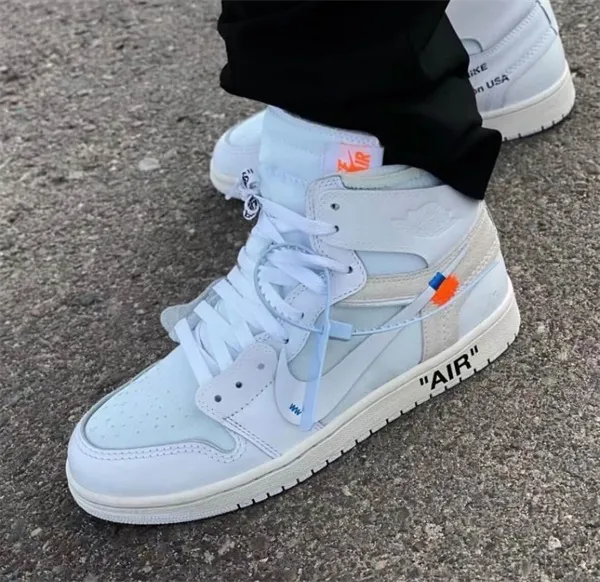Off-White x Air Jordan 1 Retro High OG ‘White‘ photo review