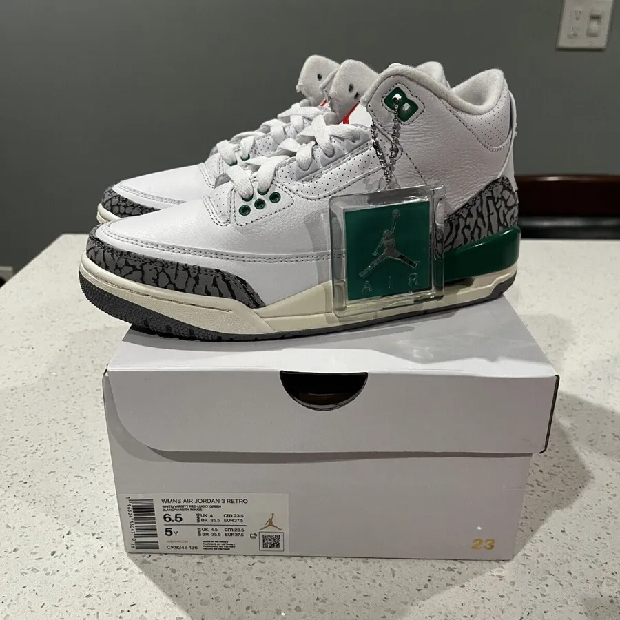 Air Jordan 3 Retro ‘Lucky Green’ photo review