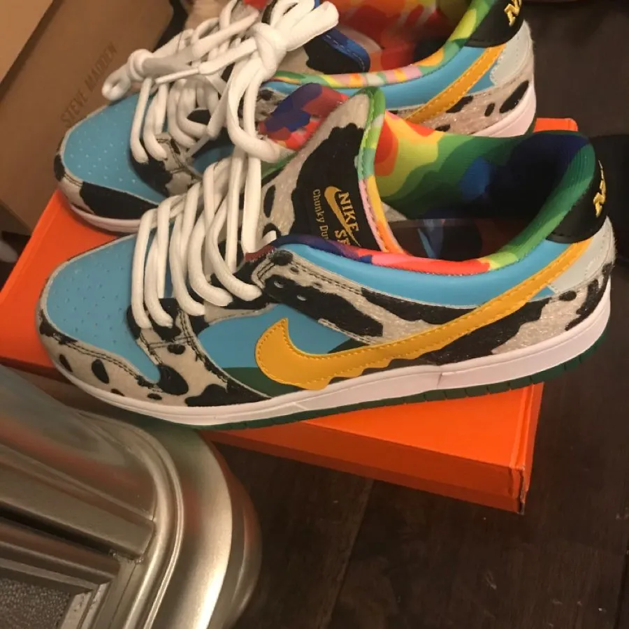 Nike x Ben & Jerry’s SB Dunk Low ‘Chunky Dunky’ photo review