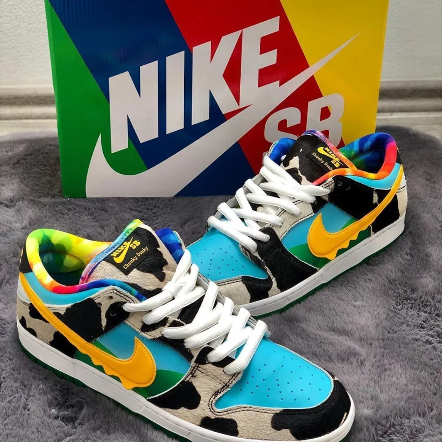 Nike x Ben & Jerry’s SB Dunk Low ‘Chunky Dunky’ photo review