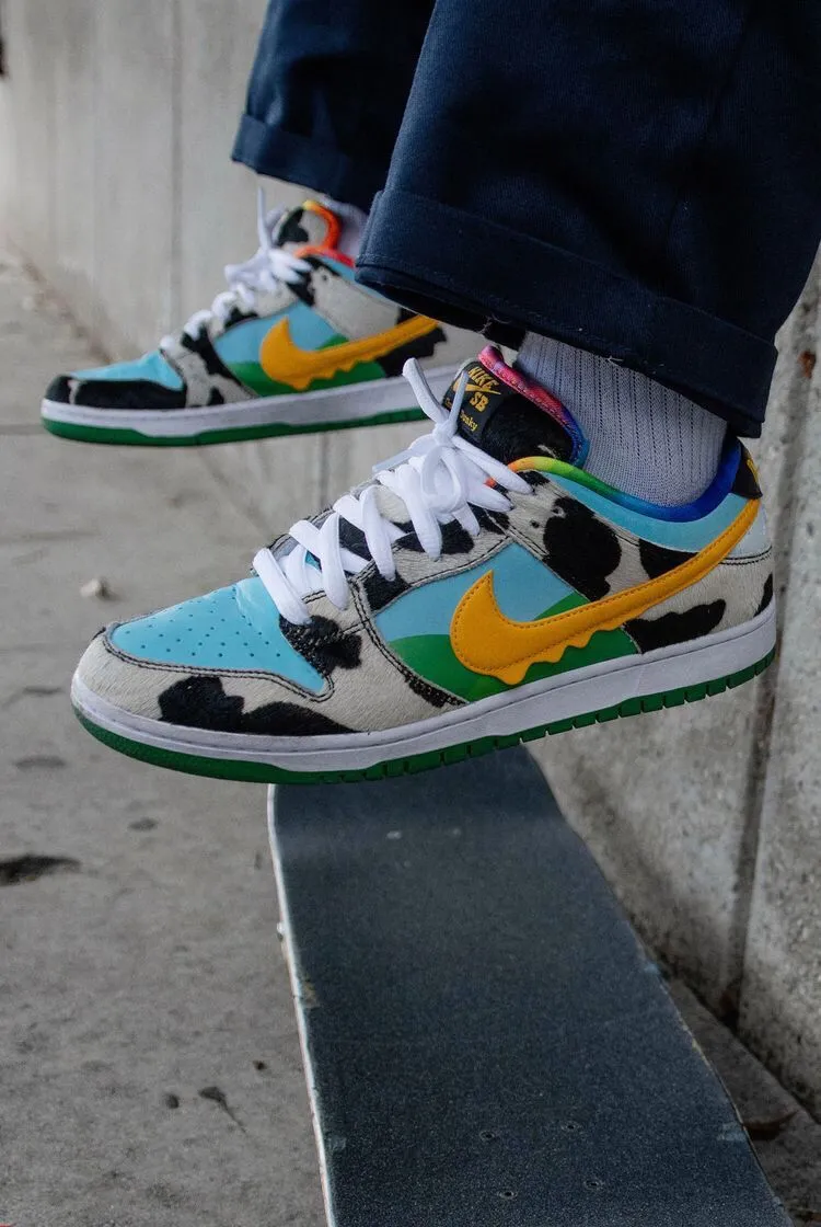 Nike x Ben & Jerry’s SB Dunk Low ‘Chunky Dunky’ photo review
