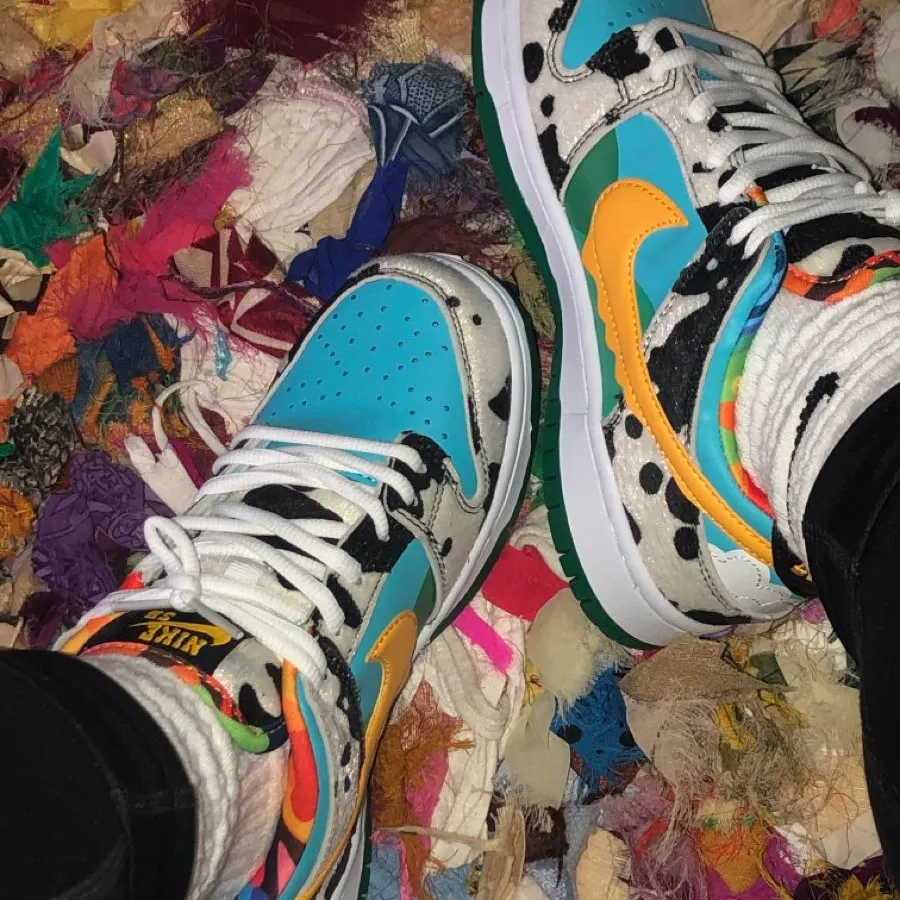 Nike x Ben & Jerry’s SB Dunk Low ‘Chunky Dunky’ photo review
