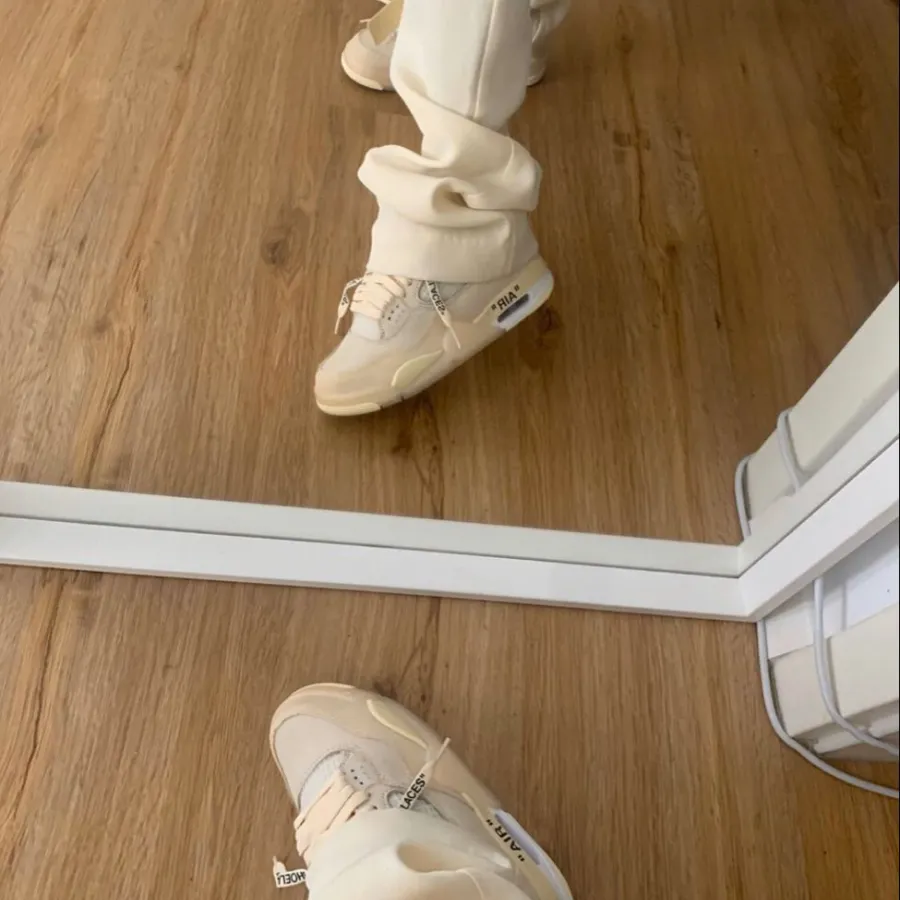 Air Jordan 4 x Off-White SP ‘Sail’ photo review