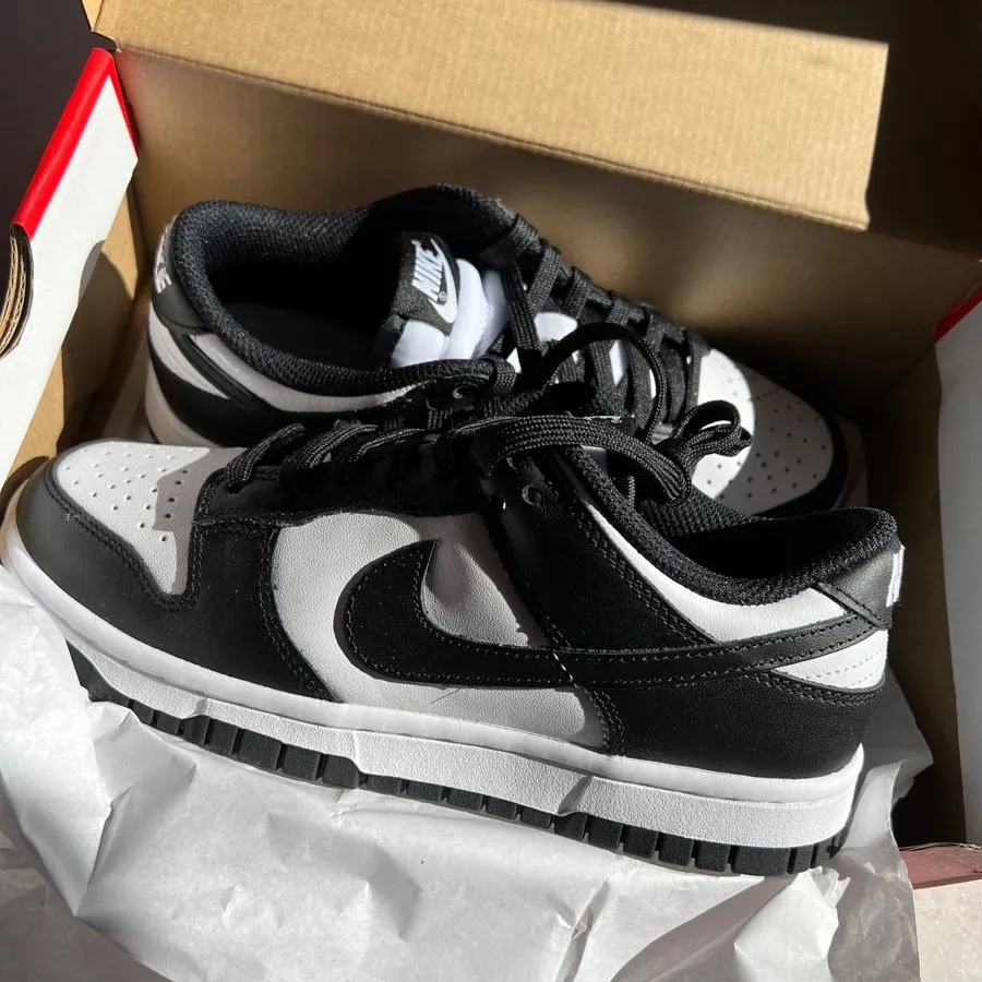 Nike Dunk Low ‘Panda Black White’ photo review