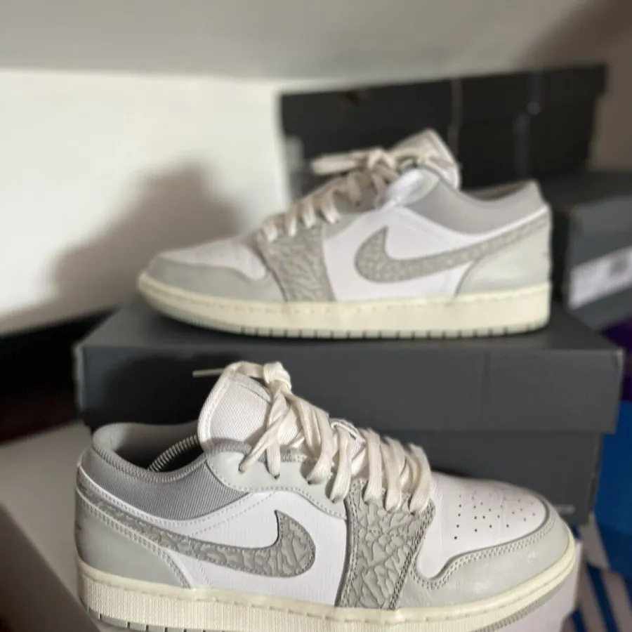 Air Jordan 1 Low Premium ‘Elephant Print’ photo review
